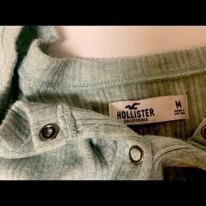 Long sleeve Hollister chop shirt